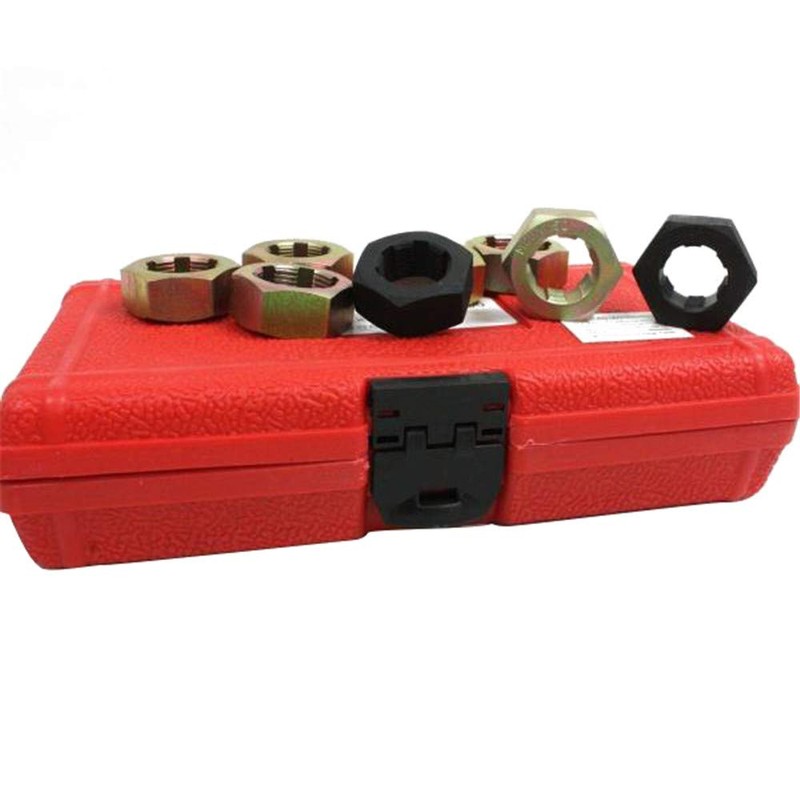 8Pcs Metric Thread Restorer Kit Thread Restorer Tap & Die