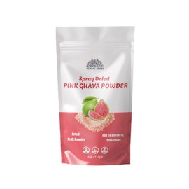 Hebhac Herbs Pink Guava Powder 114 g | Instant Drink Mix Guava Powder for Juice, Cake | Gluten-Free, Natural, No Preservatives