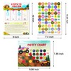 Potty Training Reward Chart for Toddler, Car Potty Chart with