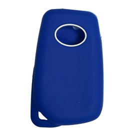 Key Fob Cover Camry Corolla: 4 Buttons Flip Key Case Cover Silicone Fit for Toyota Camry Corolla Cross Hybrid 2018 2019 2020 2021 2022 2023 2024 HYQ12BFB 8907006790 GQ473T Blue Remote Protector