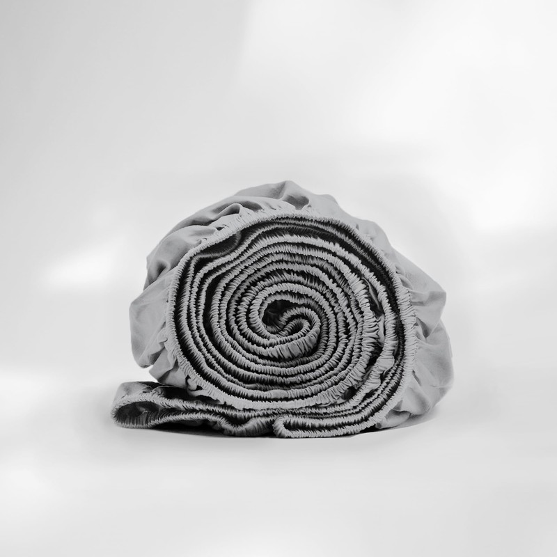 Purity Home 100% Cotton Fitted Sheet Single Bed 90 x