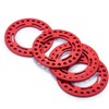 RCLIONS 4pcs Aluminum 1.9inch RC Beadlock Wheel Rim Replacement Ring
