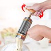 Noodle Machine, Manual Stainless Steel Noodle Machine with 7 Mold