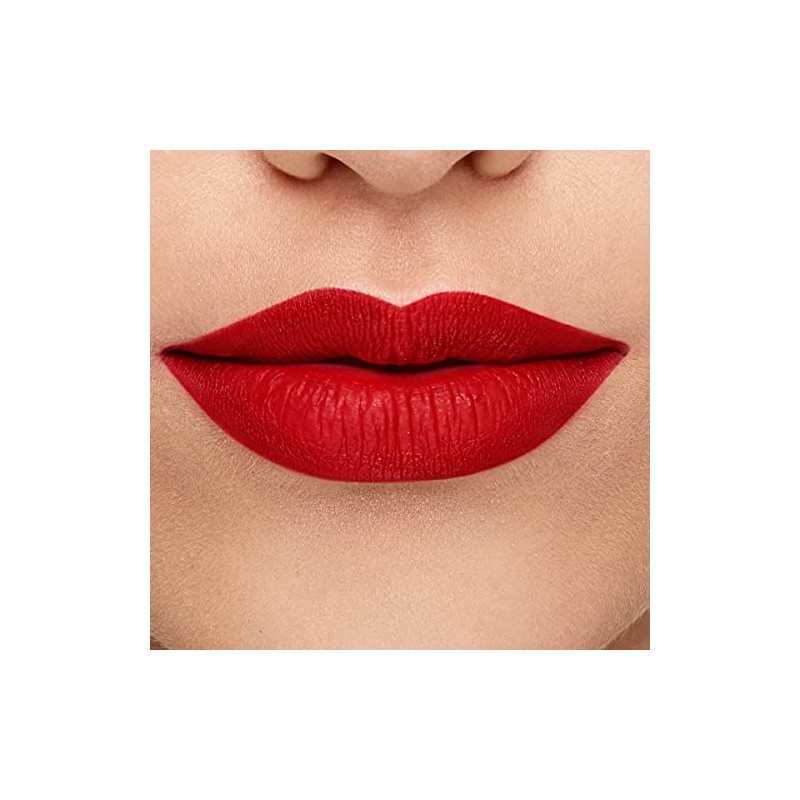 ésika - Hidracolor Matte Labial Líquido Rojo Carmín 6 ml,