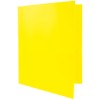 JAM Paper® Medium Weight Plastic Presentation Folder - Yellow -