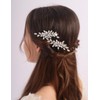 Teyglen Rhinestone Hair Clips Sparkly Zircon Crystal Hair Barrette for