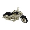 W M Widdop Miniature Clock - Black Motorcycle in Indian