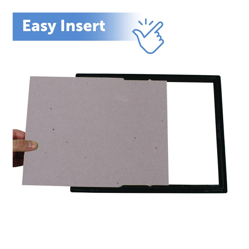 NuDell (3) 8.5" x 11" Economy EZ Mount Document Frame