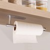 Paper Towel Holders for Kitchen,Paper Towels Bulk- Self-Adhesive Under Cabinet,Both