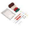 Hedgehogs Crochet Kit with Yarns Crochet Hook Stuffing DIY Learn