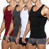 Arjen Kroos Mens Tank Top Shapewear Adelgazamiento Body Shaper Chaleco