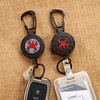 Retractable Keychain, Heavy Duty Carabiner Badge Holder, Tactical ID Badge