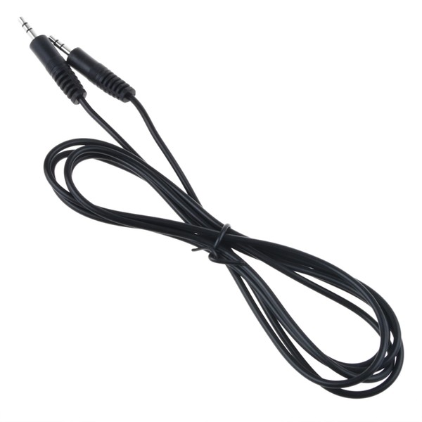 PKPOWER 6ft Black Premium 3.5mm 1/8" Audio Cable AUX-in Cord