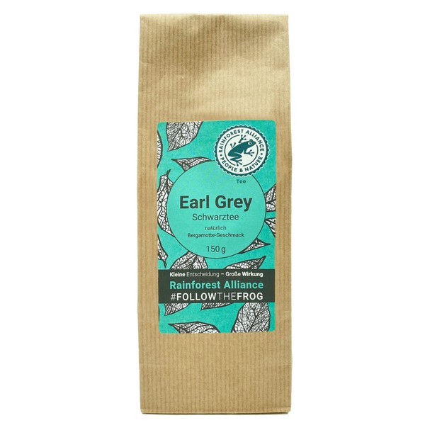 Black tea Earl Grey (Tee Rainforest Alliance certified) with bergamot
