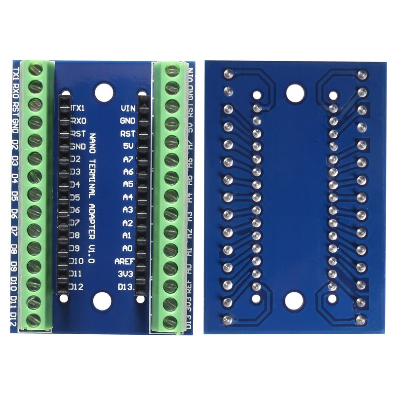 ALAMSCN 6 Pieces Nano Terminal Adapter I/O Shield Expansion Card