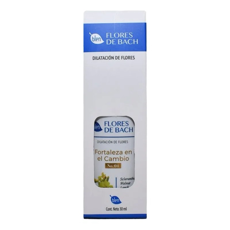 Flores Bach Blen Esencia Fortaleza Cambio Aceite Esencial Orgánico 30ml