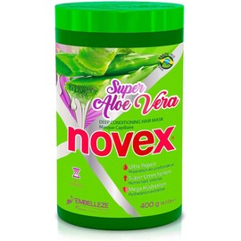 Novex Super Aloe Vera Hair Mask 14 oz - Infused with Organic Aloe Vera (Vegan)