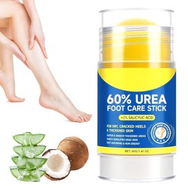 Crema de Urea al 60% para Pies Secos y Agrietados, Hidratante Intensivo