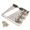 Telecaster Electric guitar bridge in chrome, ashtray type tele