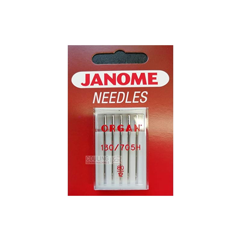Janome HA 15X1 Standard Needles Size 80