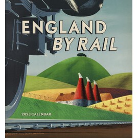 England by Rail 2023 Wall Calendar