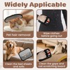 Himank Tierhaarentferner-Handschuhe, statischer Tierhaarentferner-Handschuh, wiederverwendbarer Katzen- und Hundehaarentferner, für Couch,