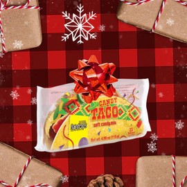 Raindrops - Gummy Candy Taco - Yummy Gummy Food Looks Just Like a Taco - Unique and Edible - Mens Stocking Stuffer Ideas - (4.0 oz)