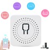Mini ON/Off Controller Switch Smart WiFi Light Opener White APP