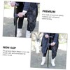 Mikinona 1Pc Durable Plastic Walking Cane Auxiliary Handle Ergonomic Black