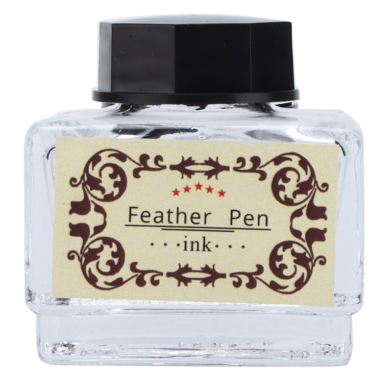 Feather Pen Set Craft Retro Carved Stainless Steel Writing Suit
