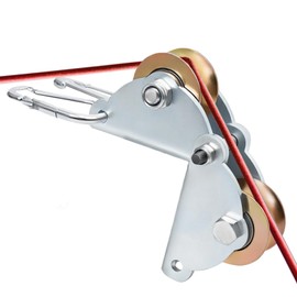 NLZDDQ Two-Wheel Portable Pulley Device,Angle-Adjustable Pulley Device,Lifting Equipment,Labor-Saving Transportation Equipment,Products That Enhance Mobility Efficiency