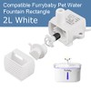 furrybaby Pet Water Fountain Replacement Pump and Light Set (For