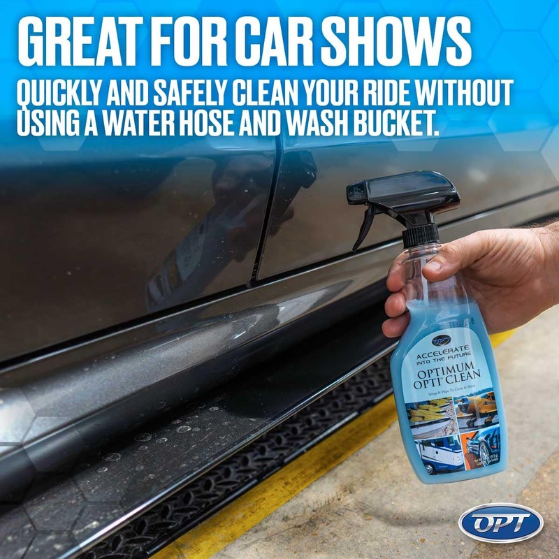 Optimum Opti-Clean Waterless Wash and Protect - Concentrated Waterless Car