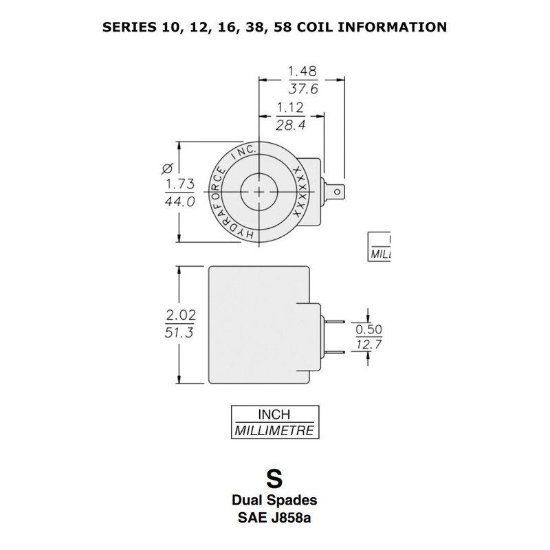 HY 6351024 DS 24 VDC - Hydra Force Coil 2