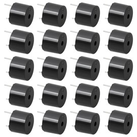 EMSea 20 St¨¹ck Elektronischer Aktiver Summer 15,5 X 12 Mm 9 V/12 V Geeignet f¨¹r Computer Drucker Und Andere Elektronische Komponenten