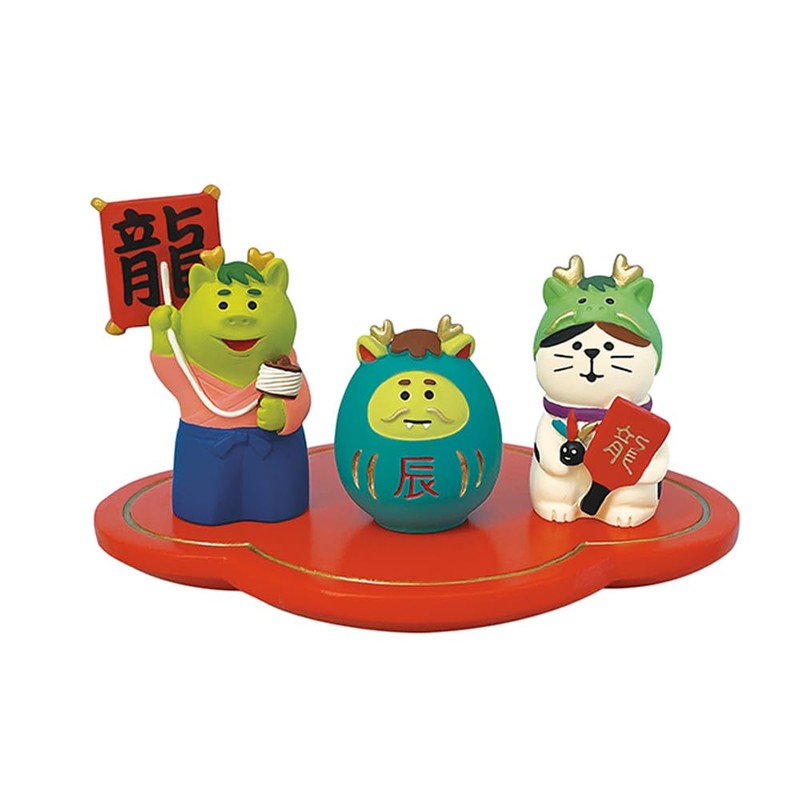 Decole Concombre ZSG-35566G Chibi Dragon Kite Flying Kite Fishing Approx.