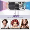 MYBEAUTY Secadoras De Cabello De Ion Negativo Portátil 3 Velocidades
