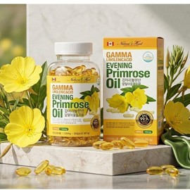 Nature300 Gamma-Linolenic Acid Evening Primrose Oil (2 050mg) Vitality solution for women, 1 unit, 300 tablets / 네이처300 감마리놀렌산 달맞이꽃종자유 (2 050mg) 여성을 위한 활력 솔루션, 1개, 300정