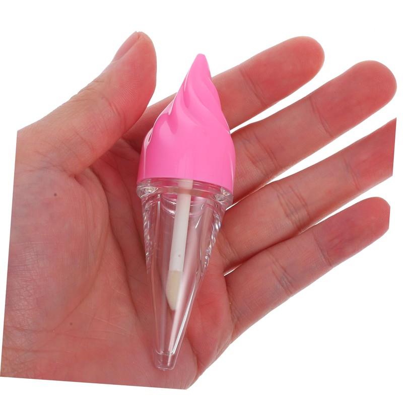 Ipetboom 6pcs Empty Lip Gloss Tubes Creamy Lip Balm Containers