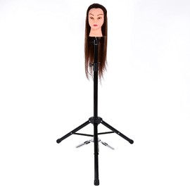 Wig Stand,Mannequin Head Stand,Wig Head Stand,Wig Head,Iron Mannequin Tripod Clamp Tripod Leg Hairdressing Tripod Clamp for Hair Styling