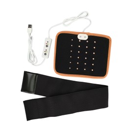 24 Light Chips Infrared Light Therapy Belt Red Light Therapy Devices for Back Shoulder Joints Muscle Pain ReliefOrange