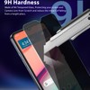Anbzsign 2 Pack Privacy Tempered Glass Screen Protector for TCL