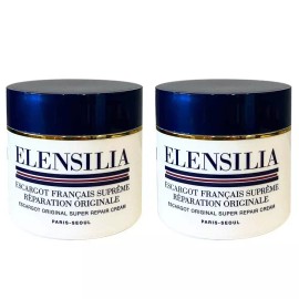 Ellensilla 엘렌실라 에스카르고 오리지널 슈퍼리페어 달팽이크림 50g 2개 Ellensilia Escargot Original Super Repair Snail Cream 50g 2pcs
