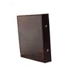 ROOGU Leather Binder, DIN A5, 2 Rings, Handmade Buffalo Leather
