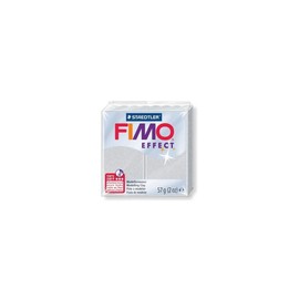 FIMO Staedtler Effect 8010 Polymer Clay, 81 Metallic Silver, 57 g
