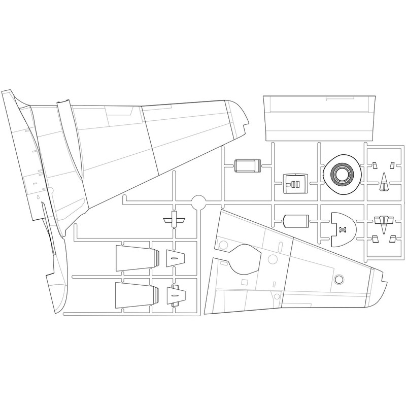 Infinity Models IFM3204 1/32 British Air Force D.H. Vampire FB