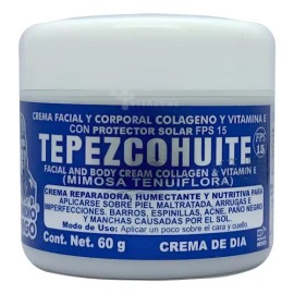 Crema De Tepezcohuite Blanca Quita Manchas De La Piel                                                                                                 