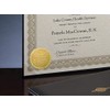 PaperDirect Thank You Embossed Gold Foil Certificate Seals, 2 Inch,