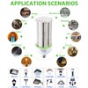 2-Pack 80W LED Corn Bulbs,E26/ E39 Base LED Light,5000K,AC110-277V,LED Replacement
