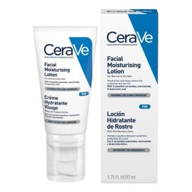 Cerave Locion Hidratante Para Rostro Noche 52mL para piel normal a seca